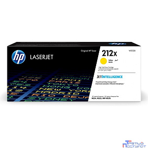 Картридж лазерный HP 212X W2122X желтый для HP CLJ Enterprise M554/M555