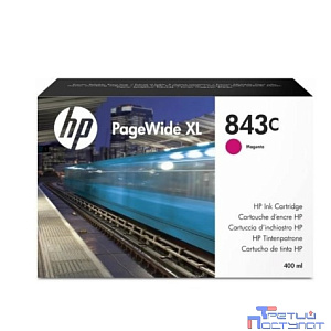 Картридж/ HP 843C 400-ml Magenta Ink Cartridge