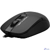 Мышь A4Tech Fstyler FM12S черный оптическая (1200dpi) silent USB (3but)