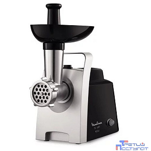 MOULINEX ME108832 Мясорубка, черный / серебристый