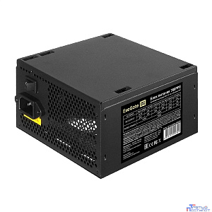 Exegate EX260645RUS-PC Блок питания 700W ExeGate 700PPE (ATX, APFC, PC, КПД 80% (80 PLUS), 12cm fan, 24pin, 2x(4+4)pin, PCIe, 6xSATA, 3xIDE, black, кабель 220V в комплекте)