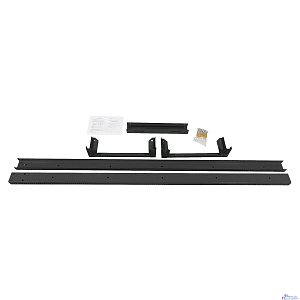NTSS Стойка серверная NTSS OR однорамная 24U 19, комплект ножек, черный RAL 9005 NTSS-1GOR24U-BL