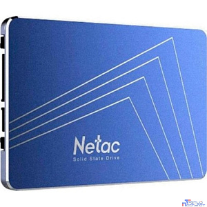 SSD 2.5" Netac 128Gb N600S Series <NT01N600S-128G-S3X> Retail (SATA3, up to 540/490MBs, 3D NAND, 140TBW, 7mm)