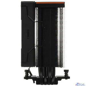 Кулер PCCooler RZ400 V2 BK  S115X/1200/1700/18XX/AM4/AM5 (TDP 245W, 1x120mm PWM FAN, 4 тепловые трубки 6мм, 500-2000RPM, 32dBa)
