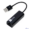 5bites Кабель-адаптер UA2-45-02BK USB2.0 сетевая карта -> RJ45 10/100 Мбит/с, 10см