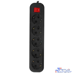 5bites SP5B-318 Сетевой фильтр 5S / 3*1.5MM2 / 16A / ABS / 1.8M / BLACK