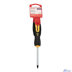 Rexant (12-6414) Отвертка крестовая PZ1x75mm, двухкомпонентная рукоятка