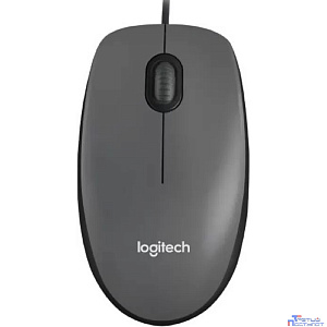 910-001793  Мышь Logitech M90 Optical USB Dark Grey RTL