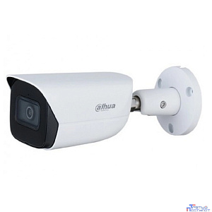DAHUA DH-IPC-HFW3241EP-S-0360B-S2 Уличная цилиндрическая IP-видеокамера 2Мп, 1/2.8” CMOS, объектив 3.6мм, видеоаналитика, микрофон, ИК 50м, IP67, металл