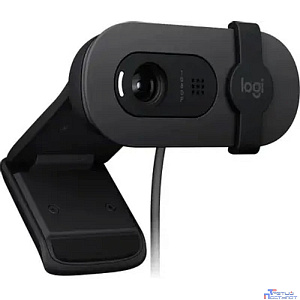 Камера Web Logitech HD Webcam Brio 90 графитовый 2Mpix (1920x1080) USB Type-C с микрофоном (960-001581)