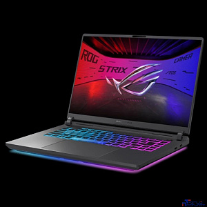 ASUS ROG Strix G16 G615JHR-S5058 [90NR0LL1-M00210] Gray  16"(2560x1600 i7 14650HX(2.2Ghz)/16384Mb/1024PCISSDGb/RTX 5050(8192Mb)/DOS}