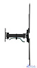 Kromax CORBEL-6 черный 22"-65" макс.30кг настенный поворот и наклон