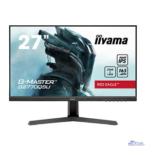 LCD IIYAMA 27'' G2770QSU-B1 {IPS 2560x1440 165Hz 0.5ms 178/178 400cd 1000:1 8bit 178/178 HDMI2.0 DisplayPort1.4 3xUSB3.0 2x2W VESA}