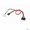 Gembird/Cablexpert Кабель Combo miniSATA , molex+SATA/miniSATA, 6pin+7pin, (длина инт-35см, пит-30см),(CC-SATA-C2)