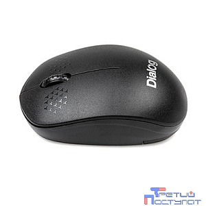 Мышь MROC-13U Dialog Comfort RF 2.4G Optical - 3 кнопки + ролик прокрутки, USB, черная