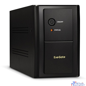 Exegate EP285489RUS ИБП ExeGate SpecialPro UNB-1200.LED.AVR.C13.RJ <1200VA/750W, LED, AVR, 6*IEC-C13, RJ45/11, Black>