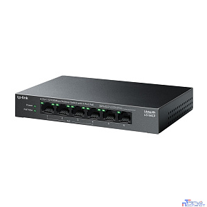 TP-Link LS106LP Настольный коммутатор с 6 портами 10/100 Мбит/с (4 порта PoE)