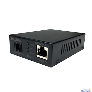 ORIGO OMCF20SC-BXD/A1A WDM медиаконвертер 100Base-TX / 100Base-FX (SC), Tx: 1550 нм, Rx: 1310 нм, одномод, до 20 км