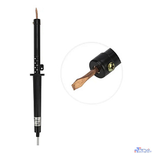 Rexant (12-0225) Паяльник с деревянной ручкой, серия ЭПСН, 25Вт, 230В, пакет