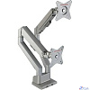 Arm Media LCD-T36 silver 17"-34" макс.2-1-9 кг настольный поворот и наклон верт.перемещ.