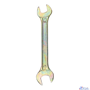 Rexant (12-5829-2) Ключ рожковый 14х17мм, желтый цинк