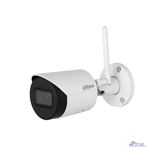 DAHUA DH-IPC-HFW1430DSP-SAW-0360B Уличная цилиндрическая IP-видеокамера 4Мп с Wi-Fi, 1/3” CMOS, объектив 3.6мм, обнаружение людей, ИК 30м, микрофон, IP67, металл