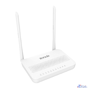 TENDA HG6 Оптический сетевой терминал N300 Wi-Fi GPON 1*SC/APC GPON Port, 1*1000Mbps RJ45 LAN Port, 3*100Mbps RJ45 LAN Ports, 1*USB Port, 1*VoIP Port