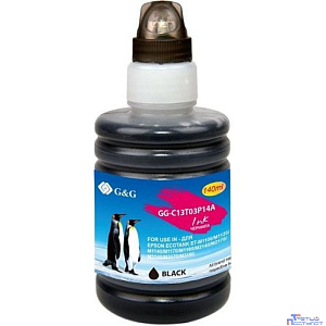 Чернила G&G GG-C13T03P14A черный140мл для  Epson M1100/M1120/M1140/M1170/M1180