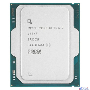 Центральный Процессор Intel Core Ultra 7 265KF OEM (Arrow Lake, C20(12EC/8PC)/T20, 3,3/5,5GHz, Without Graphics, L2 36Mb, Cache 30Mb, TDP 125/250W, S1851)