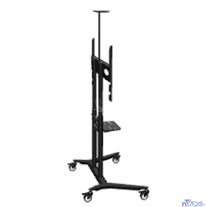 ONKRON мобильная стойка для ТВ 55"-90", макс 75кг, чёрная TS1871