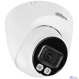 DAHUA DH-IPC-HDW2849TP-S-IL-0280B Уличная турельная IP-видеокамера SmartDualLight 8Мп, 1/2.7” CMOS, объектив 2.8мм, видеоаналитика, микрофон, ИК 30м, LED 30м, IP67, металл/пластик