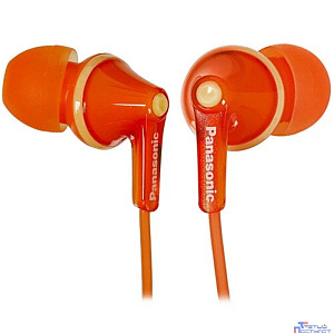 Panasonic RP-HJE125E-D вкладыши канальные, оранжевые