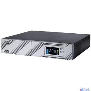 PowerCom Smart King RT SRT-1500A LCD ИБП {Line-Interactive, 1500VA / 1350W, Rack/Tower, IEC, Serial+USB, SmartSlot, подкл. доп. батарей} (1157679)