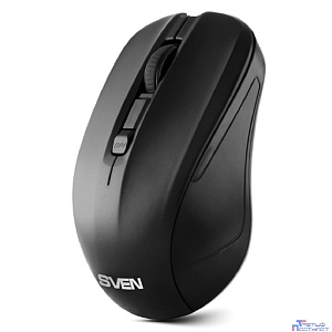 Беспроводная мышь Sven RX-270W чёрная (3+1кл. 800-1600DPI, блист)