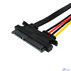 Cablexpert Кабель Combo SATA XH2.54 4pin+Sata 7pin / Sata 7+15pin, медь, 40см, пакет (CC-XH2.54-SATA-40CM)