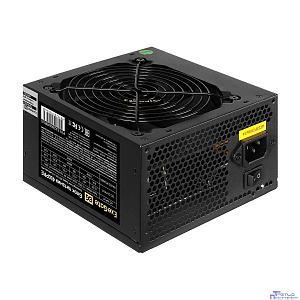 Exegate EX260640RUS Блок питания 450W Exegate 450PPE, ATX, black, APFC, 12cm, 24p+(4+4)p, PCI-E, 3*IDE, 5*SATA, FDD