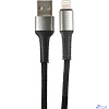 PERFEO Кабель USB A вилка - Lightning вилка, 30W, черный, длина 1 м., AVANGARD (I4335)