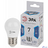 ЭРА Б0020554 Лампочка светодиодная STD LED P45-7W-840-E27 E27 / Е27 7Вт шар нейтральный белый свет