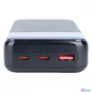 Perfeo Powerbank LAPTOP 65W 20000 mAh/LED дисплей/PD+QC 3.0/2Type-C/1 USB,max 65W/Black