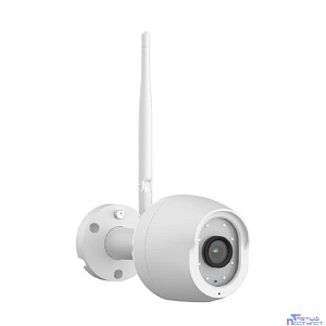 RUBETEK RV-3424/Wh Видеокамера стационарная обзор 100° Full HD (цв. белый), 2 Мп, 1/2.9''  CMOS, объектив 4.0 мм, ONVIF/WebRTC/RTSP, слот microSD, Wi-Fi 2.4 ГГц, IP65, металл