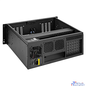 Exegate EX295872RUS Серверный корпус ExeGate Pro 4U350-02 <RM 19", высота 4U, глубина 350, БП 400ADS, 2*USB>