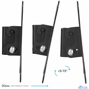 Arm Media LCD-02 черный 15"-32" макс.20кг настенный фиксированный