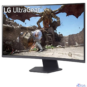 LCD LG 31.5" 32GS60QC-B UltraGear {VA Curved 2560x1440 180Hz}