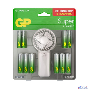 GP Super AAA (LR03/FR03), AA (LR6/ER14505/FR6/R6P) [4891199234866]