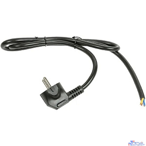 Filum  Кабель питания FL-PC-SH90-C2-1.8-BK ПВС-ВП 3x1.5 CEE 7/7(Schuko) угловая - свободный конец, 220/250В, 16А, чёрный, 1,8м