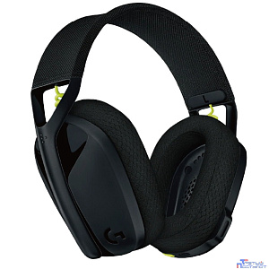 Наушники с микрофоном Logitech G435 черный/желтый накладные BT/Radio оголовье (981-001053)