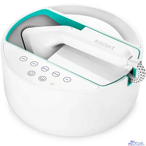Отпариватель ручной KitFort КТ-9110-3,  белый  / бирюзовый