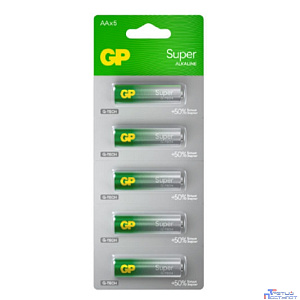 GP 15AA21-2CRSC5 60/600 Super Alkaline G-Tech (5 шт. в уп-ке)