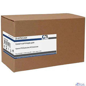 Картридж лазерный CopyRite CR-KYTK5240Y TK-5240Y желтый (3000стр.) для Kyocera P5026cdn/cdw/M5526cdn