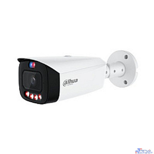 DAHUA DH-IPC-HFW3449T1P-AS-PV-0360B-PRO Уличная цилиндрическая IP-видеокамера WizColor TiOC K 4Мп, 1/1.8” CMOS, объектив 3.6мм, видеоаналитика, 2 микрофона, ИК 50м, LED 50м, IP67, металл/пластик
